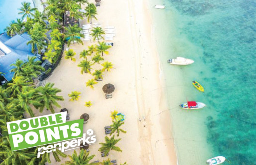 Mauricia Beachcomber beach