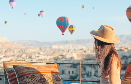 Turkey most loved destination hot air balloon